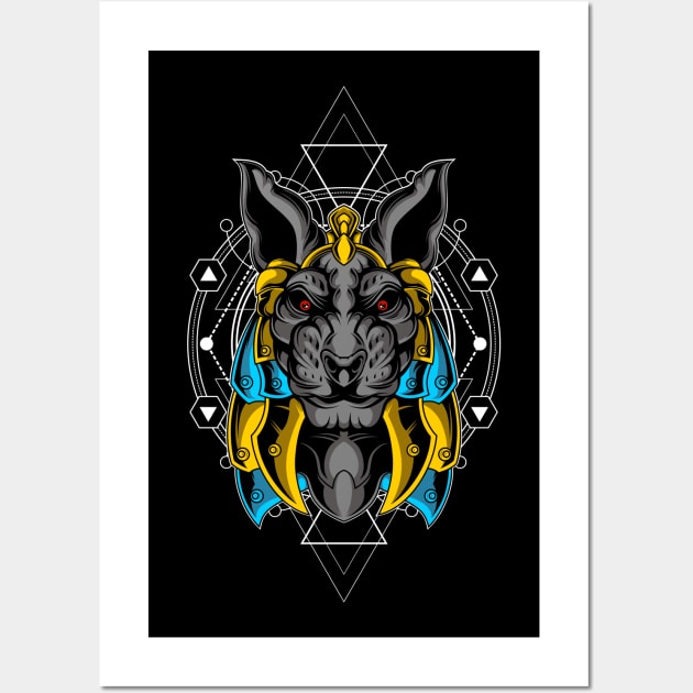 god of anubis Wall Art by sugiartoss_